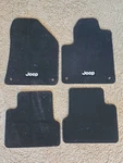 Jeep Complete Set Oem Black Carpet Floor Mats For Cherokee 2015-2023 1UB86DX9AC. Fixed Price $40.00.