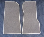 New Jaguar Xjs 93 94 Front Carpet Set Lh & Rh Rattan With Doeskin Edging. Fixed Price $545.00.