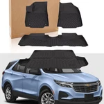 3D Floor Mats & Cargo Liner For 2018-2024 Chevrolet Equinox All Weather Tpe. Fixed Price $73.95.