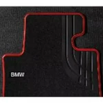 Genuine Bmw Carpeted Floor Mats Front Basic Line 51472348200. Fixed Price $113.79.