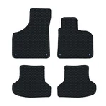 Audi A3 MK2 2003-2012 Automatic Luxury Tailored Rubber Car Floor Mats Black Set. Fixed Price $40.38.