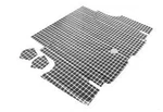 Ford Mustang Coupe Convertible Plaid Trunk Mat 1967 1968. Fixed Price $88.04.