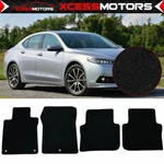 Fits 15-20 Acura Tlx Black Nylon Front Rear Floor Mats Carpets 4PCS Set. Fixed Price $59.99.