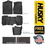 Husky X-act Contour For Silverado & Sierra Double Cab Choose Color And Liners. Fixed Price $69.95.