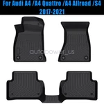 For 2017-2021 Audi A4/A4 QUATTRO/A4 ALLROAD/S4 Tpe Front&rear Floor Mats Liner. Fixed Price $64.19.