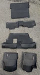 Weathertech Floor Mats Black Full Set Of 5 Dodge Durango 1ST 2ND 3RD Row Trunk. Fixed Price $224.95.