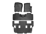 Weathertech Floorliner For 2011-2017 Lincoln Navigator Full Set, Black. Fixed Price $324.85.