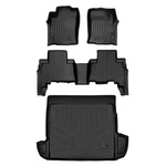 Smartliner Black 1ST & 2ND Row Floor Liners Cargo For Toyota 4RUNNER. Fixed Price $258.99.