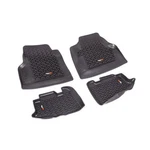 Rugged Ridge Floor Liner Front/rear Black Fits 1997-2006 Jeep Wrangler Tj. Fixed Price $214.99.