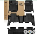 Front & 2ND 3RD Rows Tpe 3D Floor Mats Liners Set For 2014-2023 Lexus GX460. Fixed Price $50.00.