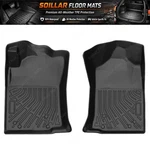 3D Front Floor Mats Liners Tpe All-weather Black Fits 2012-2015 Toyota Tacoma. Fixed Price $87.69.