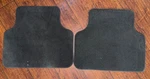 Audi Q7 Q8 2016-2024 Oem Factory Floor Rear Mats 2PCS Black BBETYP51 *free-ship*. Fixed Price $39.99.
