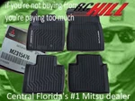 2025 Genuine Mitsubishi Factory Outlander All Weather Rubber Mats Floor MZ315476. Fixed Price $164.99.
