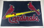 St Louis Cardinals Logo Mlb Baseball Fan Rug Bath Kitchen Grill Door Mat 29X19. Fixed Price $18.95.