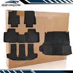 All Weather 3D Floor Mats + Cargo Liner Full Set For 2020-2025 Toyota Highlander. Fixed Price $99.99.