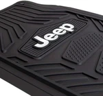 4 Piece Thick Jeep All Weather Rubber Floor Mats Front & Rear Set Licensed New. Fixed Price $64.99.