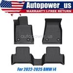 Floor Mats Liner Tpe Fits 2022 2023 2024 2025 Bmw I4 Waterproof Full Set Black. Fixed Price $65.49.