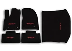 16-19 Jeep Grand Cherokee Black Ultimat Carpet 5PC Set With Red Srt Logo. Fixed Price $483.07.