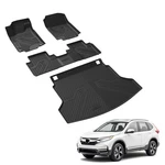 Floor Mats For Honda Cr-v 2012-2016 1ST & 2ND Row Cargo All Weather Fit. Fixed Price $189.00.
