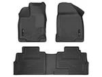 Husky Weatherbeater Floor Mats Fit 07-14 Edge, 07-15 Lincoln Mkx FRONT/2ND Blk. Fixed Price $149.99.
