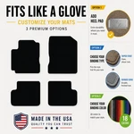 Avery Touring Black Carpet Front & Rear Floor Mats For 2003-2007 Scion Xa #192. Fixed Price $109.40.