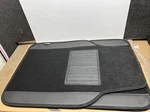 Bdk Carpet Floor Mats Truck Suv, Black Two-tone Design With Pu Leather Trim. Fixed Price $32.00.