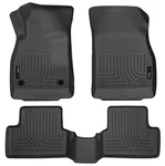 Black Husky Liners Weatherbeater Floor Mats 2011-2016 Chevrolet Cruze Row. Fixed Price $179.95.