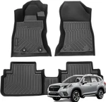 3D Floor Mats Fit 2019-2024 Subaru Forester Black Tpe All Weather Oe Liners. Fixed Price $72.66.