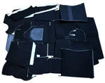 Porsche 911 930 74-85 Rhd Stock Replacement Black Plush Interior Carpet Set. Fixed Price $495.00.