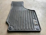 2008-2015 MK2 Audi Tt Front Passenger All Weather Rubber Floor Mat Black (worn). Fixed Price $50.00.