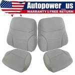 Driver / Passenger Bottom Top Leather Seat Cover For 2012-15 Honda Civic Gray. Fixed Price $85.99.