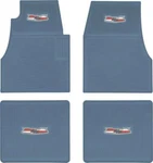 Oer 4 Piece Light Blue Ribbed Rubber Floor Mat Set 1955-1957 Chevy Bel Air. Fixed Price $159.98.