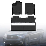 Front & Rear Tpe Floor Mats Liners Set For 2017-2025 Honda Ridgeline Crew Cab. Fixed Price $74.79.