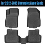 For 2012-2015 Chevrolet Aveo Sonic Tpe All-weather Floor Mats Liners Set 3PCS. Fixed Price $77.79.