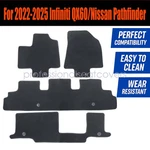 Replacement Front & Rear Floor Mats Carpet Velour For 2022-2025 Infiniti QX60 4X. Fixed Price $40.79.