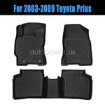 For 2003-2009 Toyota Prius Tpe Floor Mats Liners 3D Model Front & Rear 3PCS. Fixed Price $67.99.