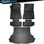 Fits 15-26 Ford Mustang All Season 1ST & 2ND Row 3D Floor Mats Trunk Carpets Tpe. Fixed Price $107.99.