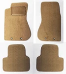 New! Tan Floor Mats 2000-2002 Jaguar Type Set Of 4 With Heel Pad Rubber Back. Fixed Price $95.97.