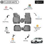 Custom Molded Rubber Floor Mat For Honda Cr-v 96-01 (black). Fixed Price $94.90.