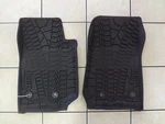 14-18 Jeep Wrangler 2 Door New All Weather Slush Floor Mats Dark Slate Mopar Oem. Fixed Price $133.09.