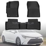 Tpe Floor Mats Liners All-weather For 2019-2026 Toyota Corolla Hatchback Black. Fixed Price $69.49.