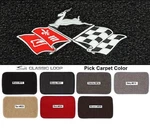 Lloyd Mats Classic Loop Chevrolet Impala Cross Flags Front Floor (1958-71). Fixed Price $138.99.
