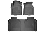 Husky Front & 2ND Seat Rear Floor Liners 3PCS 15-26 Ford F-150 Supercrew Cab. Fixed Price $135.95.