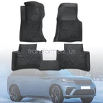 For 2017-2025 Land Rover Range Velar / Jaguar F-pace Floor Mats Liners Tpe. Fixed Price $64.99.