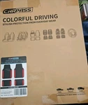Carpass Floor Mats, Rainbow Waterproff Girly Black With Red. Fixed Price $19.51.